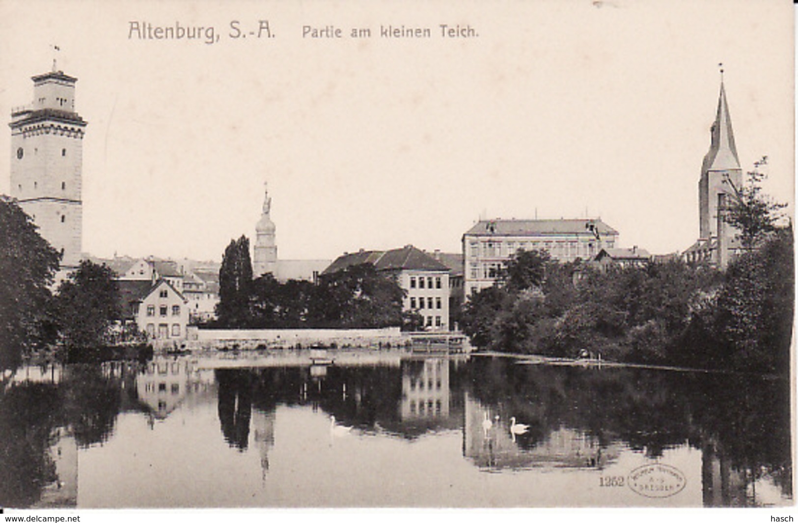 1-292 Altenburg, Partie Am Kleinen Teich - Altenburg