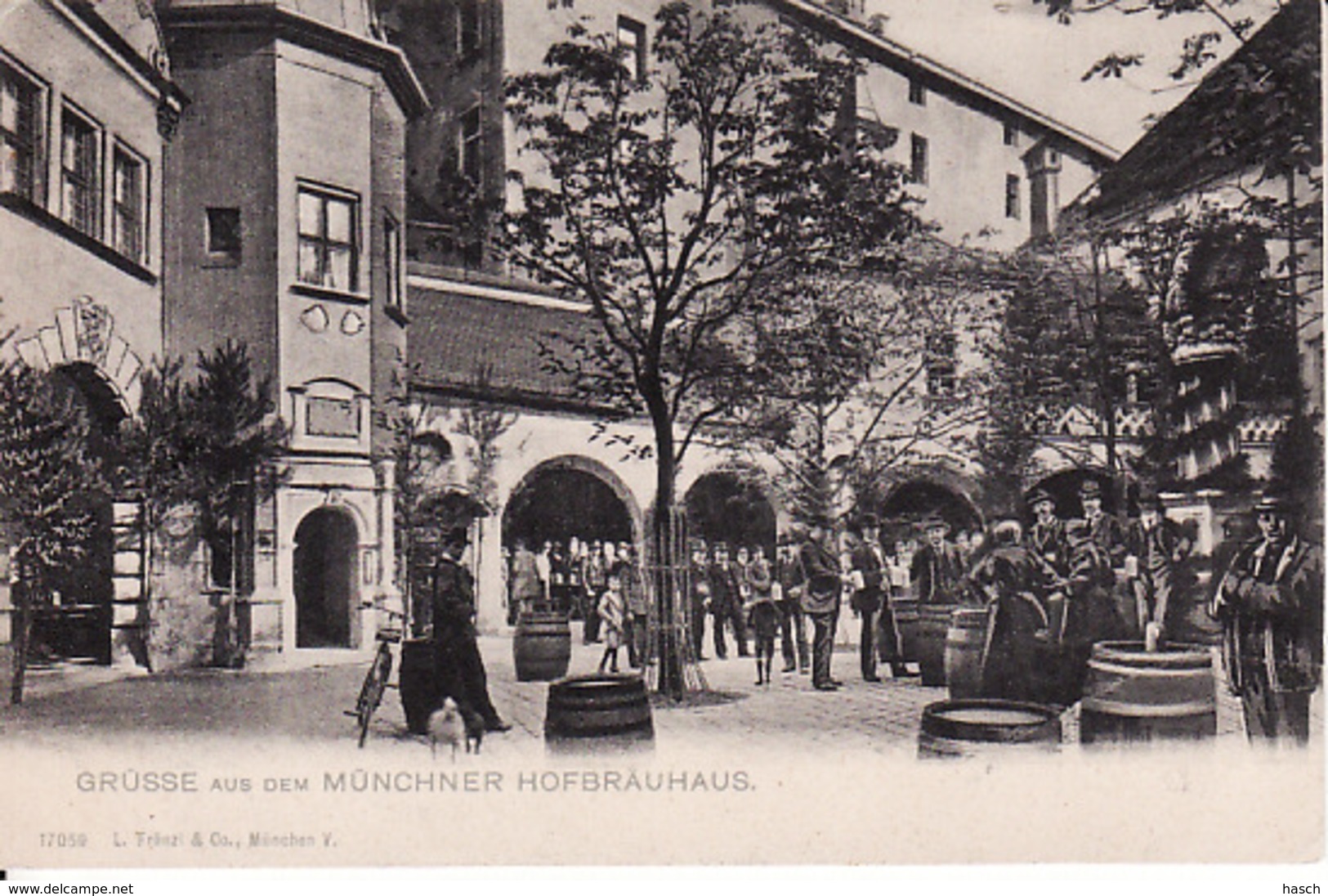 1-541 München, Münchner Hofbräuhaus (Grüsse Aus Dem) (rechts Unten Kleine Falte) - München