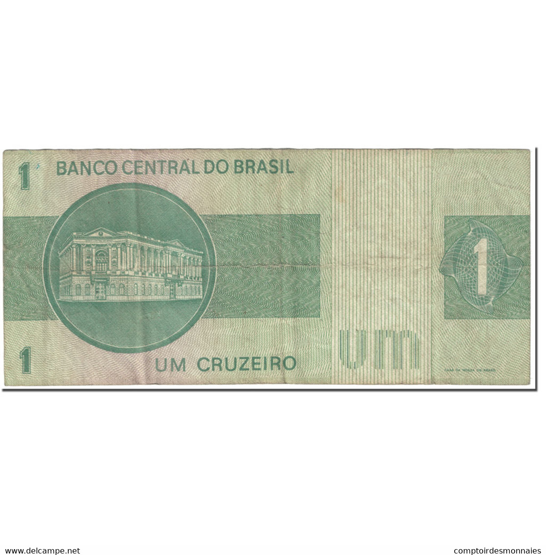 Billet, Brésil, 1 Cruzeiro, 1972, Undated (1972), KM:191Aa, TB - Brazil