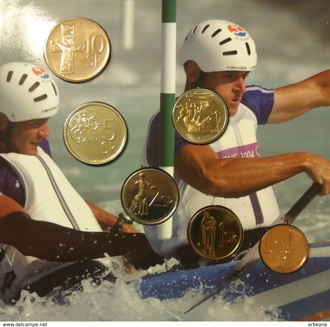 ♦ Slovakia 2008 ♦ Official Set ♦ Olympic Games  ♦ UNC - Slovakia