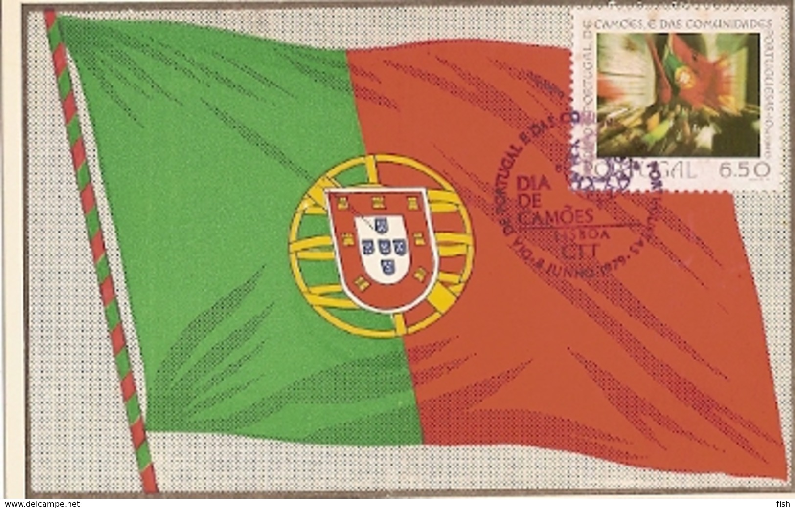 Portugal & Maximum Card, Camoes And Communities,Portugal Day, Alhambra, Granada International Club, Lisbon 1979 (99) - Other & Unclassified