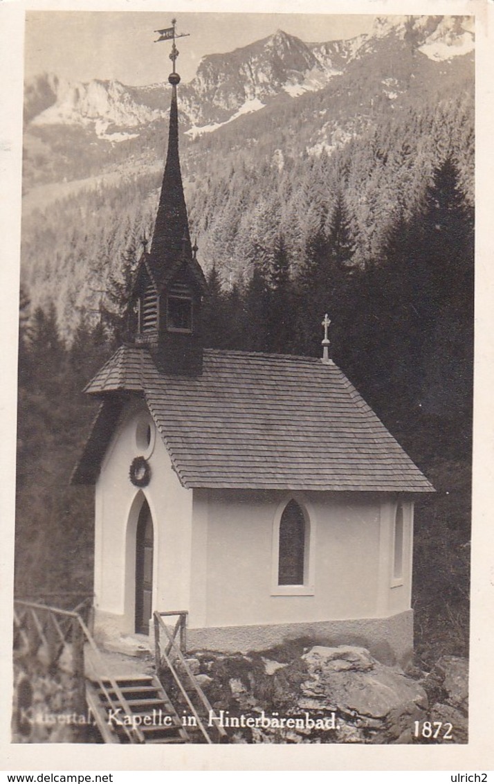 AK Kapelle In Hinterbärenbad - 1947 (46363) - Kufstein