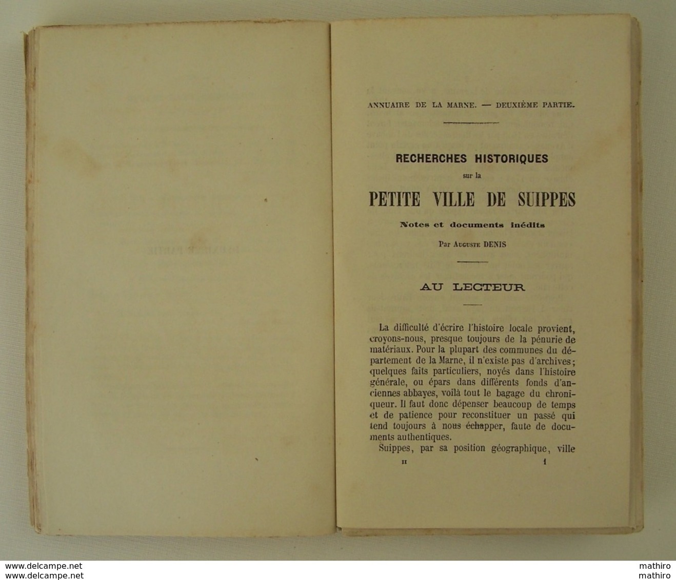 Annuaire administratif,statistique et historique de la Marne de 1873 et 1874  (voir les tables des matières )