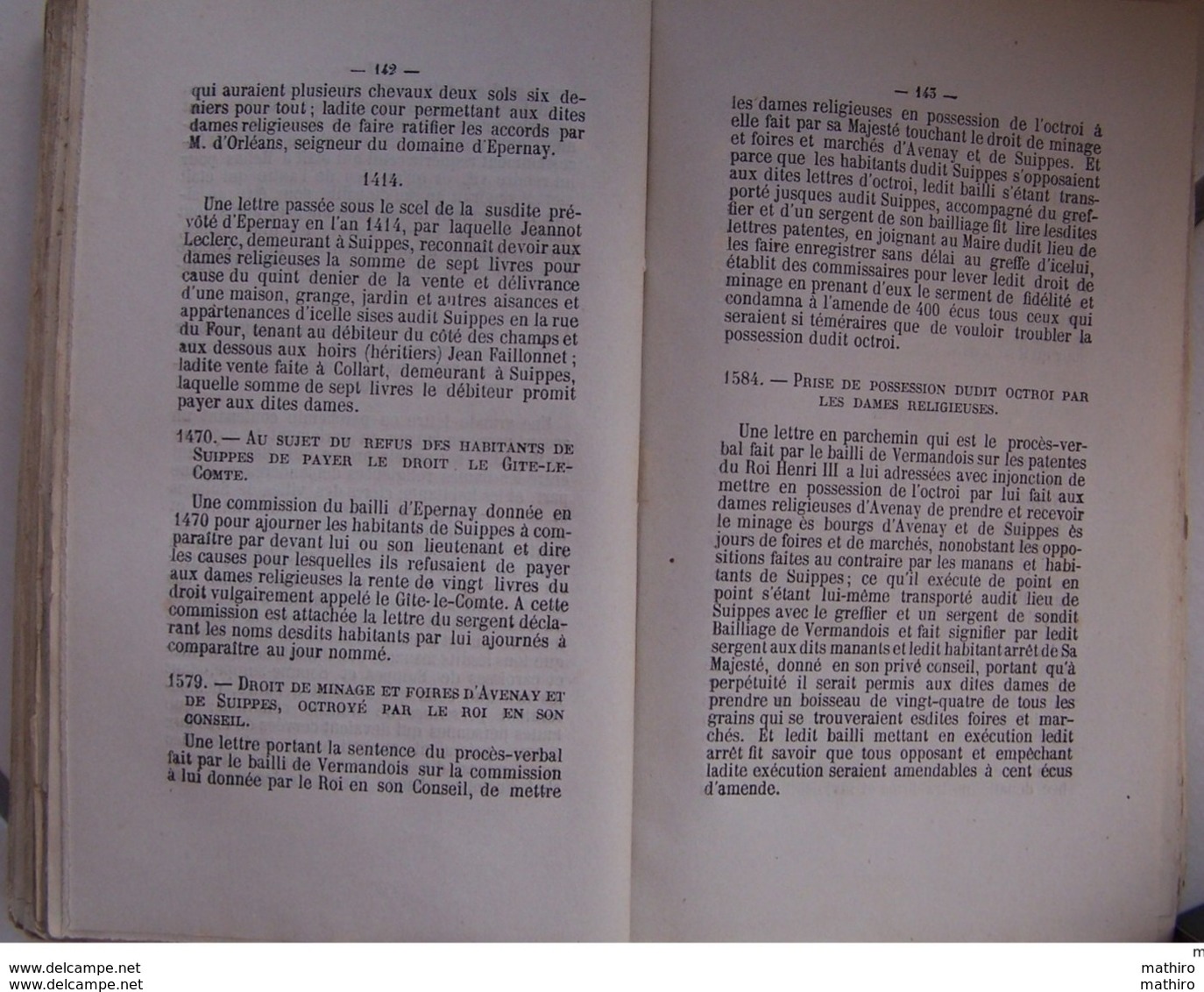 Annuaire administratif,statistique et historique de la Marne de 1873 et 1874  (voir les tables des matières )