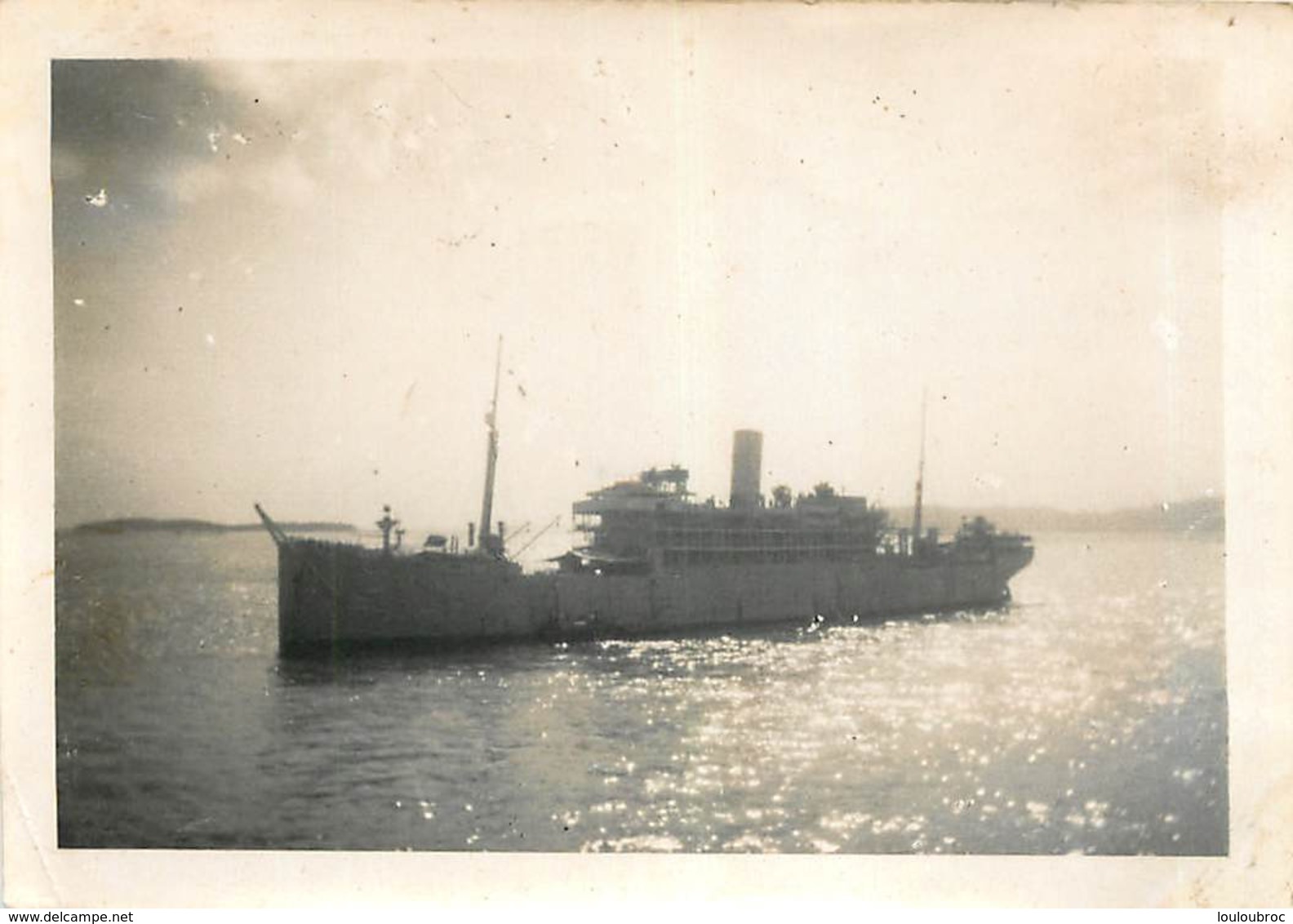 VIETNAM INDOCHINE BATEAU  PHOTO  8.50 X 6 CM - Schiffe