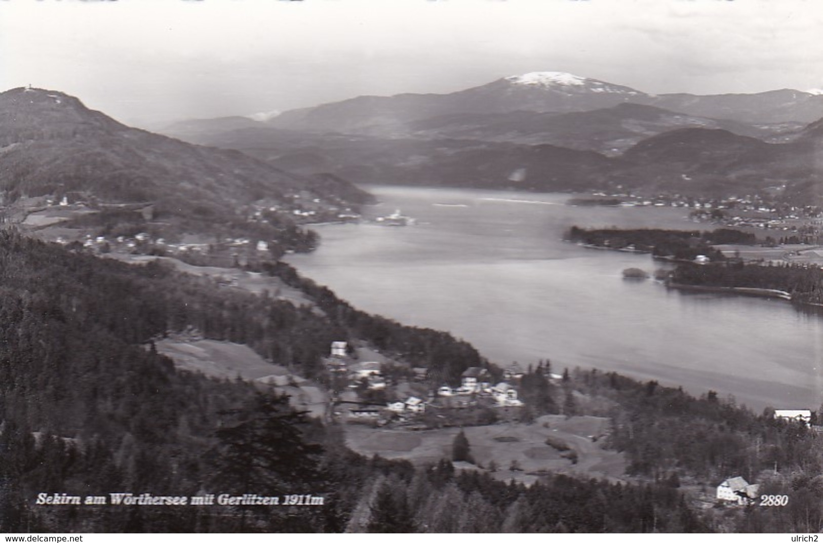 AK Sekirn Am Wörthersee Mit Gerlitzen (46396) - Maria Wörth