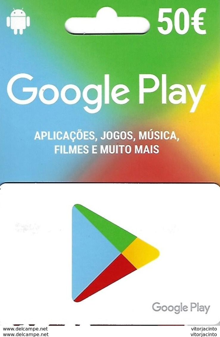 PORTUGAL - Google Play Gift Card 50€ - Gift Cards