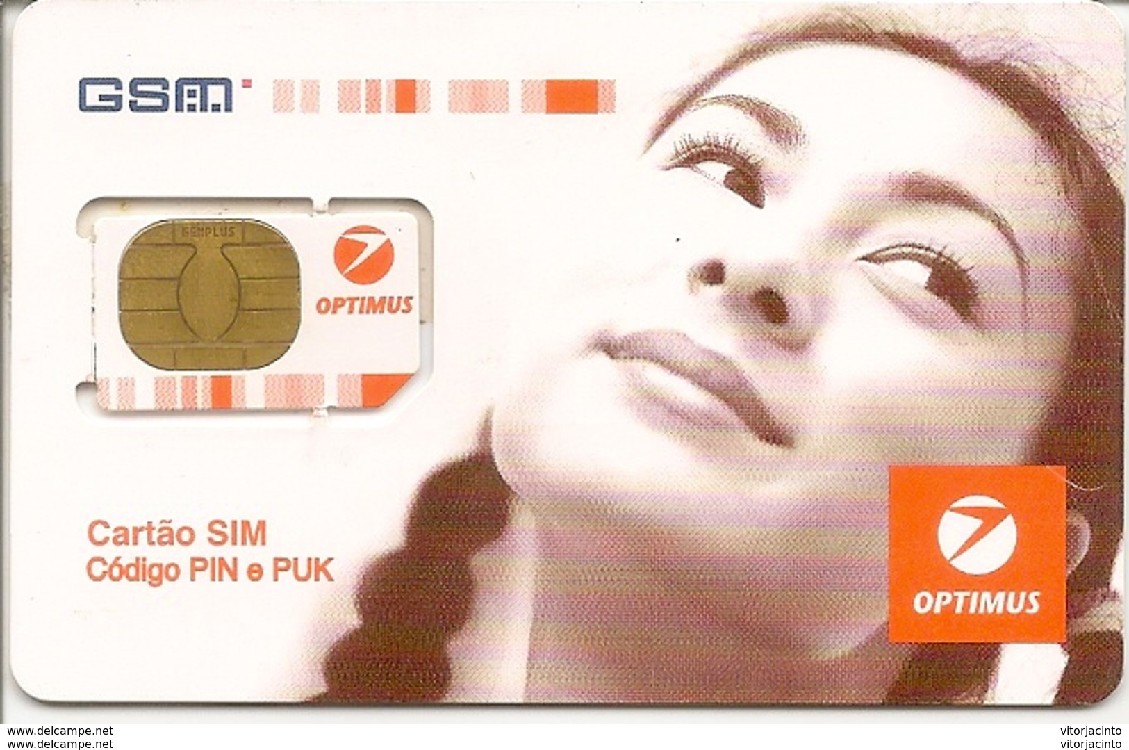 Mobile Phonecard Optimus GSM (Gemplus) - Portugal - Portugal