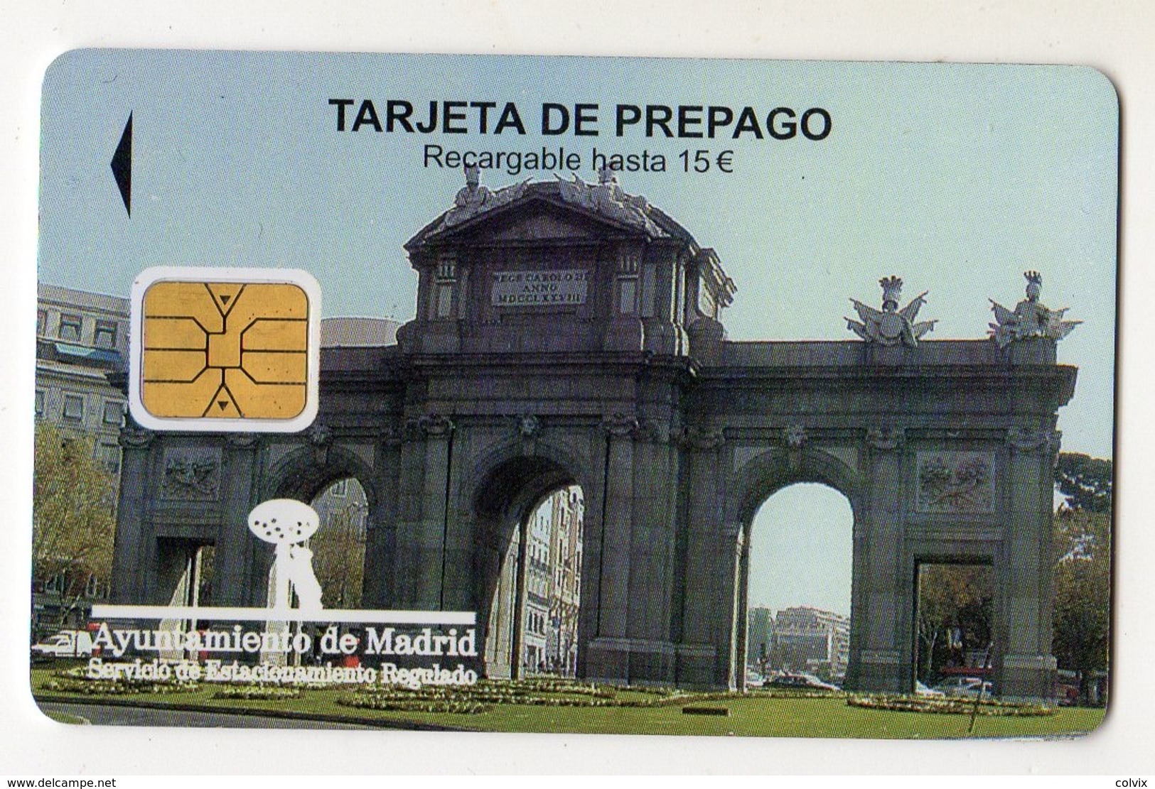 ESPAGNE MADRID CARTE PARKING - Otros & Sin Clasificación