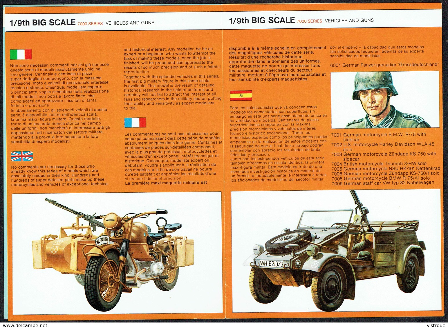 Mini-catalogue De Modélisme "ESCI" - Année 1977. - Littérature & DVD