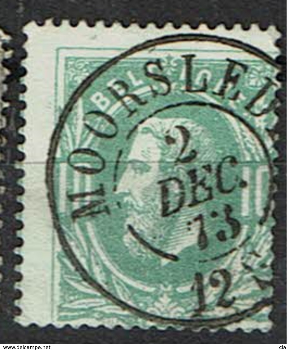 30  Obl  Dc Moorslede  + 15 - 1869-1883 Leopoldo II