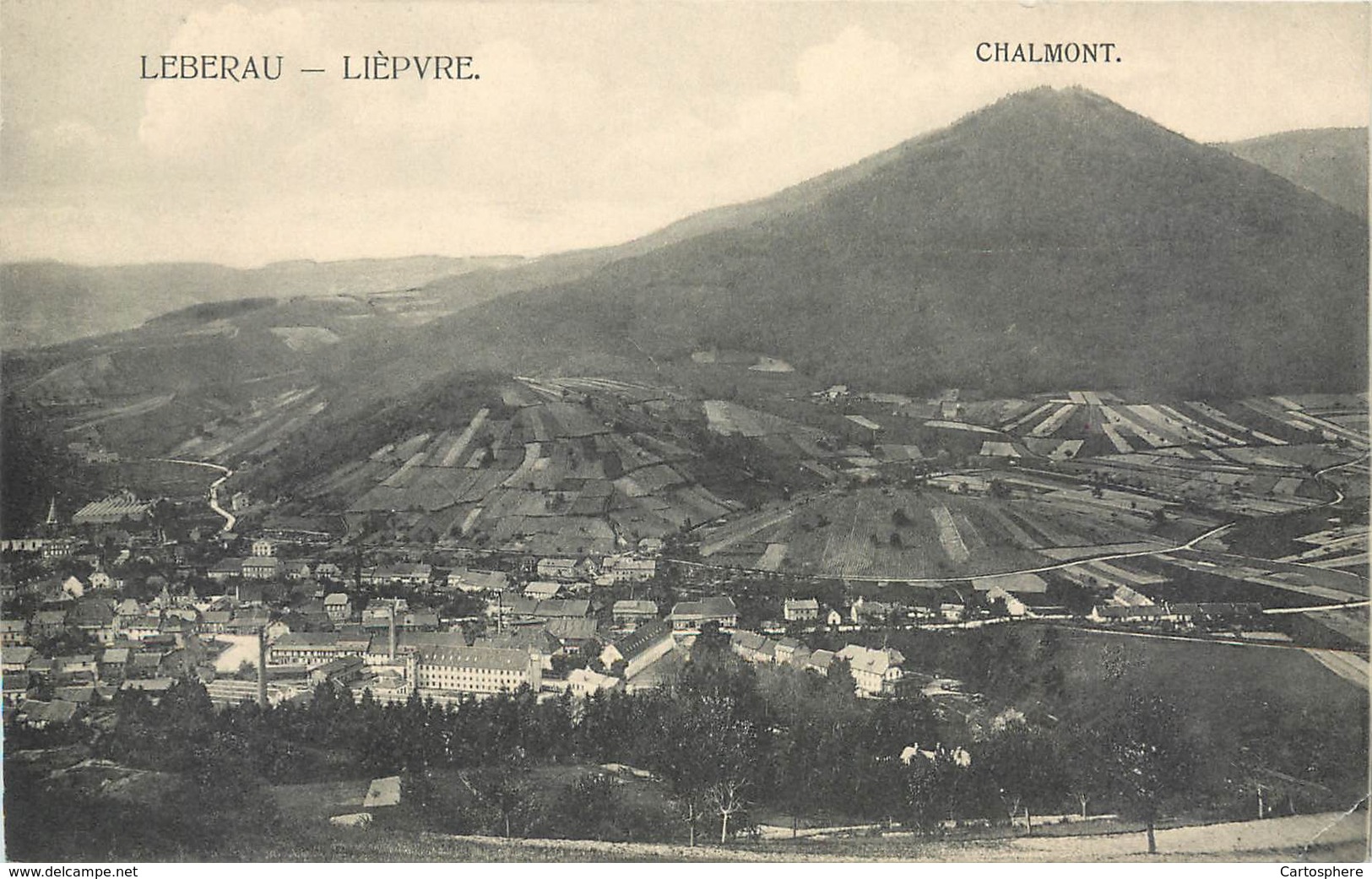 CPA 68 Haut Rhin Leberau Lièpvre Chalmont Panorama Vue - Huningue