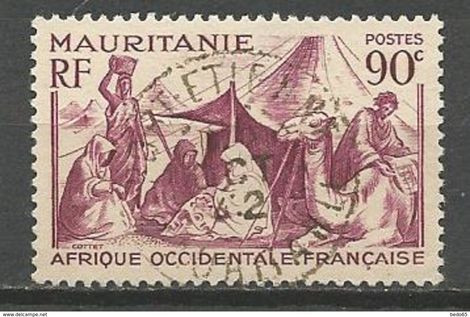 MAURITANIE N° 109 CACHET PORT-ETIENNE - Gebruikt