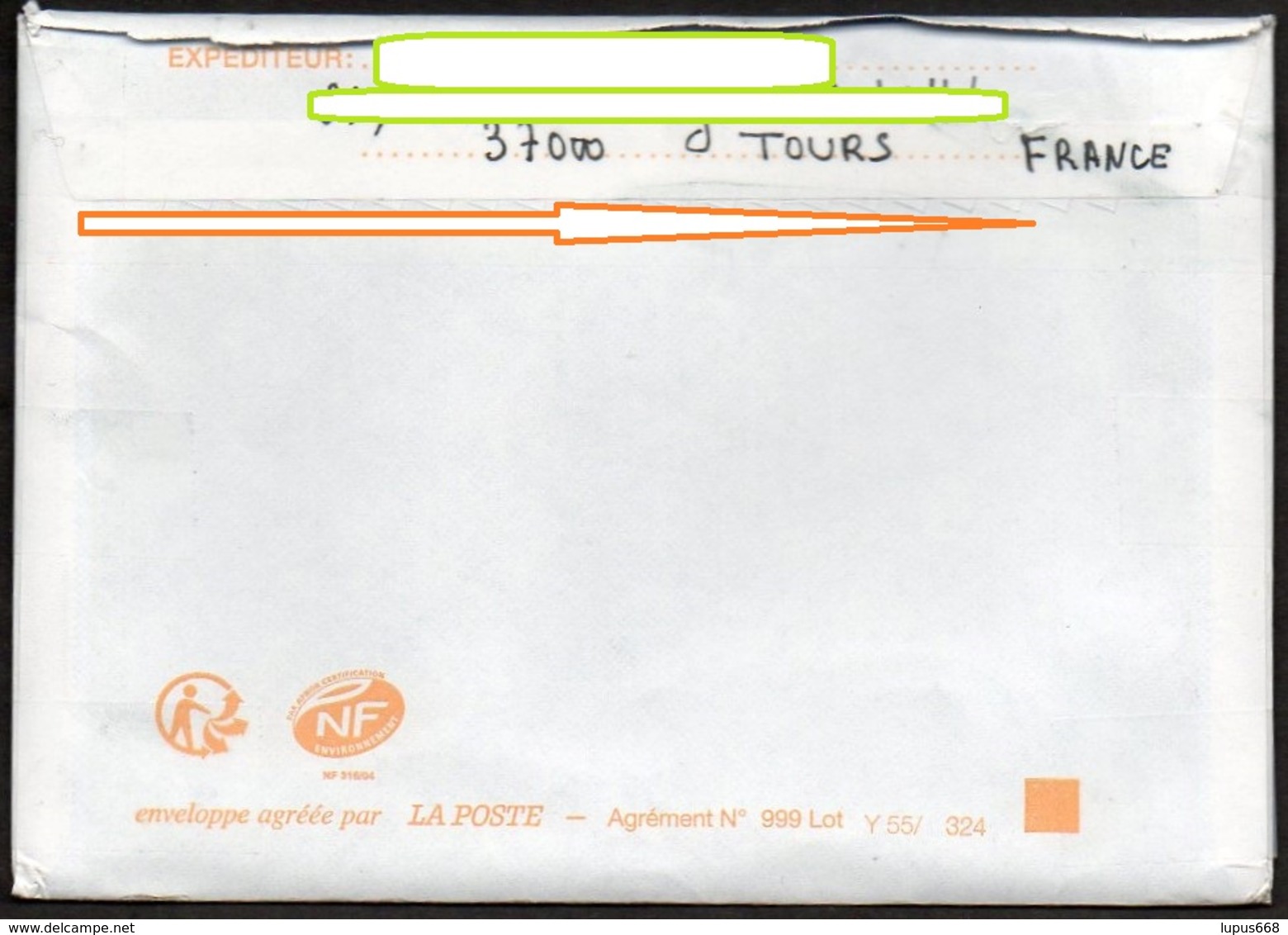 Frankreich 2019  Brief / Letter/ Lettre  100g  Europa ,  MiNr. 7320 + ? Neu ; Ile Tromelin  (faute, Vue Description) - Briefe U. Dokumente