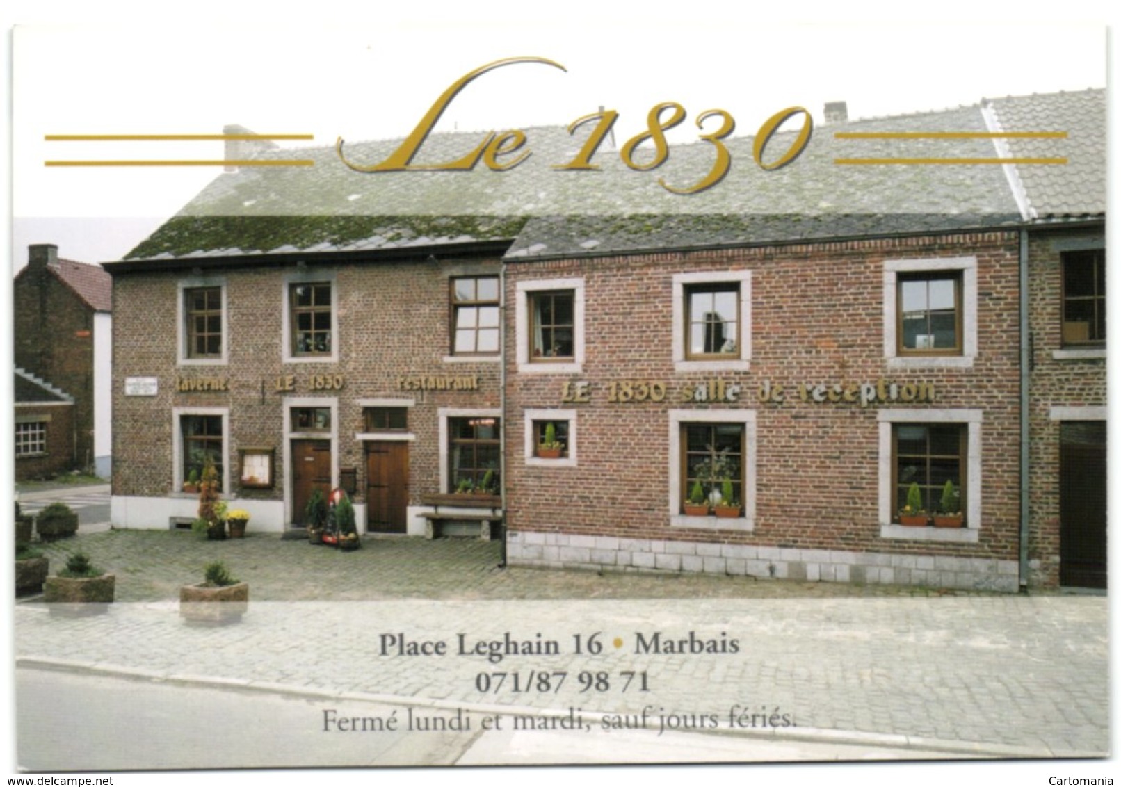 Marbais - Place Leghain 16 - Le 1830 - Villers-la-Ville