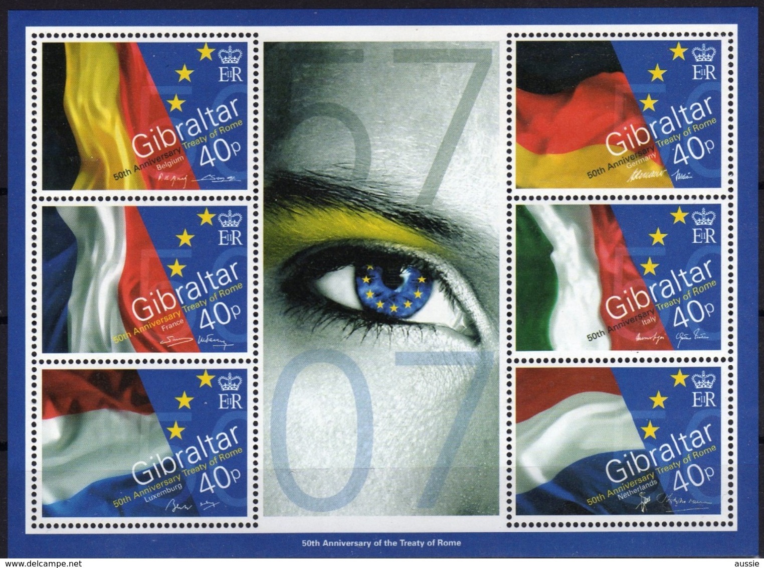 Gibraltar 2007  Yvertnr Bloc 78 *** MNH Cote 10 Euro - Gibraltar