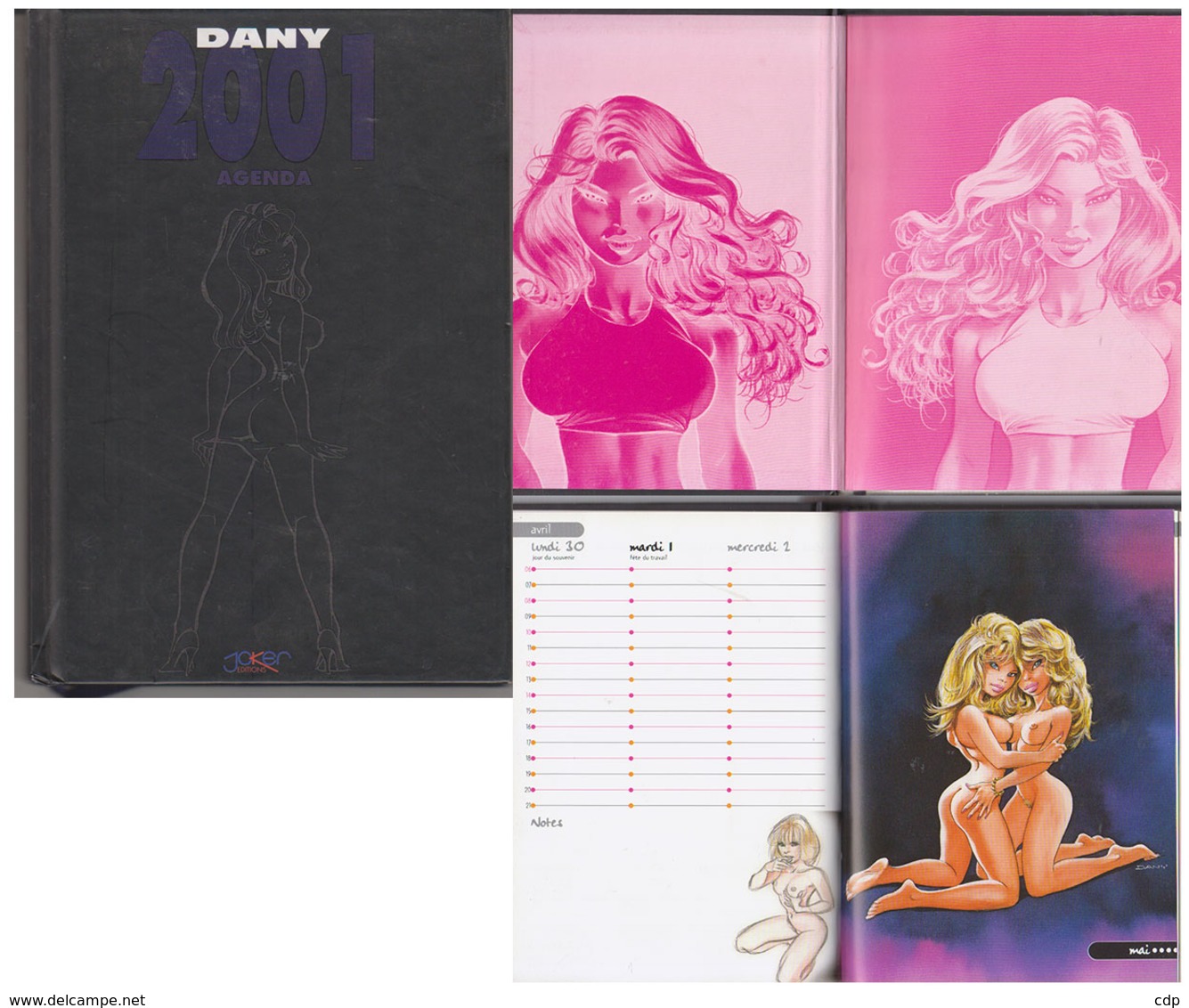 Agenda DANY  (sexy)  2001 - Agendas & Calendarios