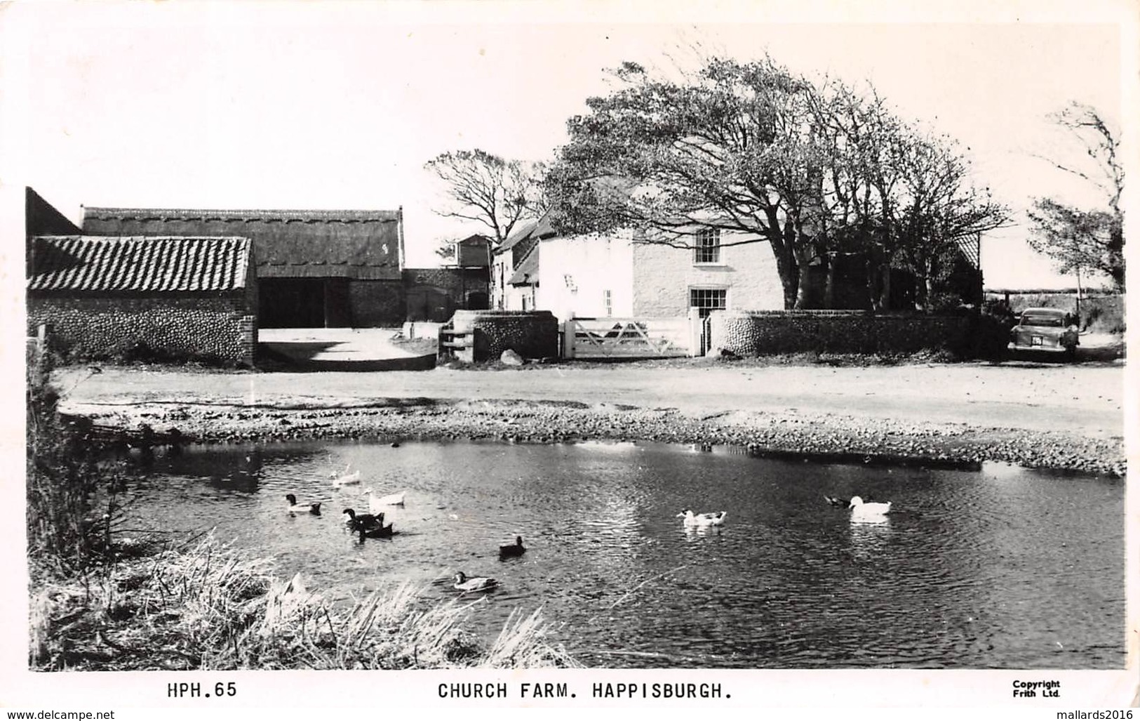 HAPPISBURGH - CHURCH FARM ~ AN OLD REAL PHOTO POSTCARD #98903 - Other & Unclassified