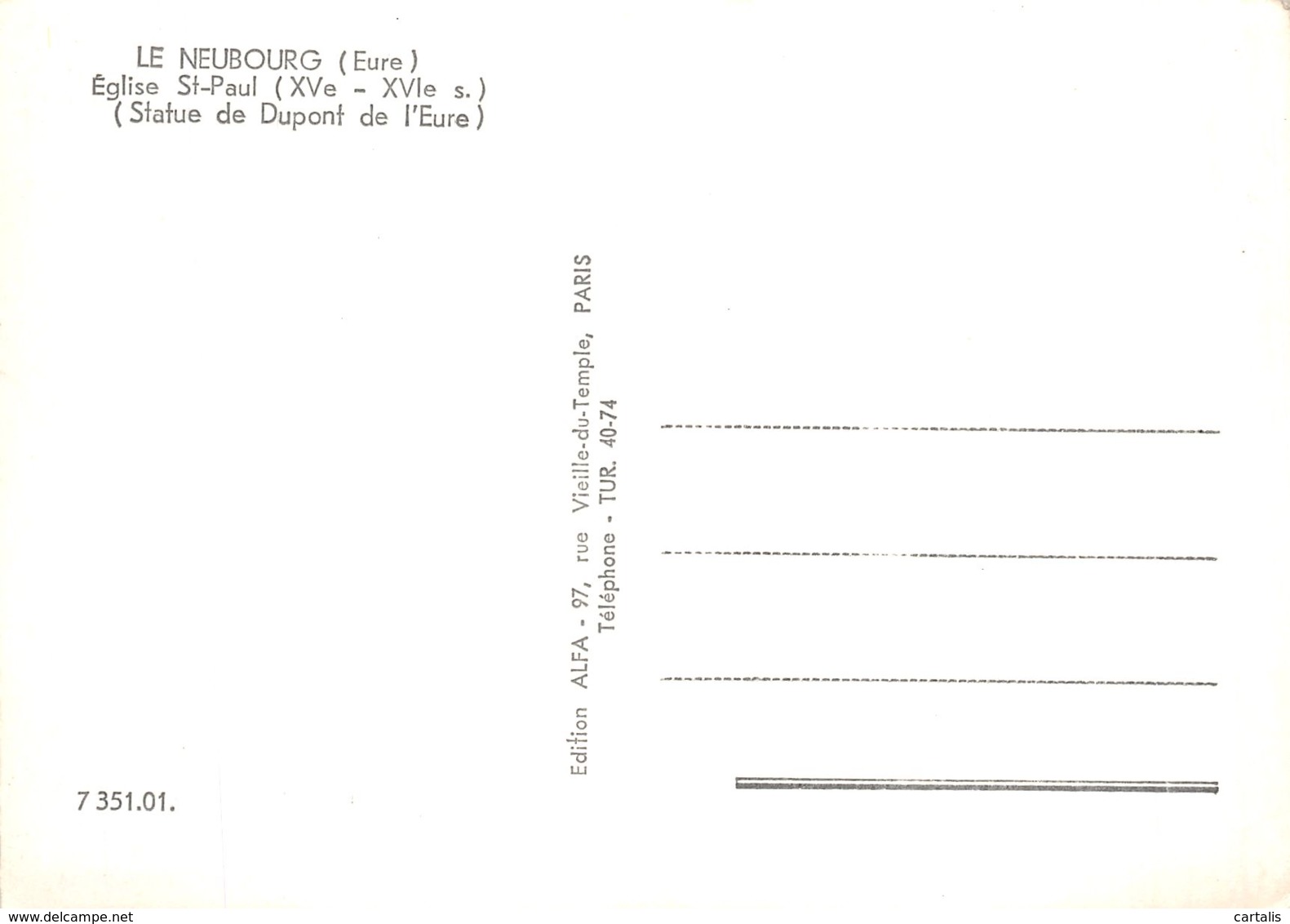 27-LE NEUBOURG-N° 4445-C/0143 - Le Neubourg