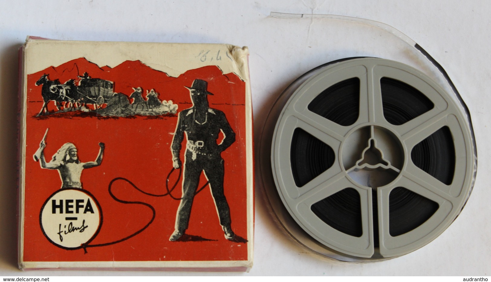 Ancien Film 8mm Western La Diligence Tragique Stagecoach Kid Hefa Films - Autres Formats