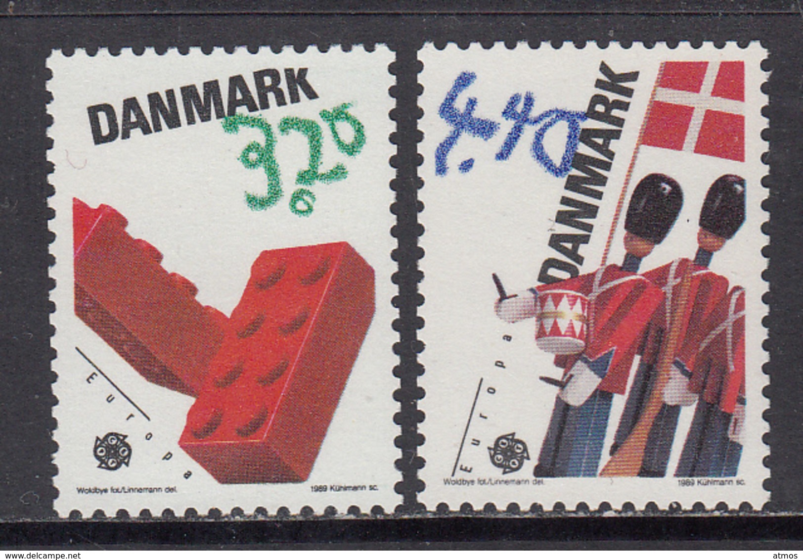 Denmark MNH Michel Nr 950/51 From 1989 / Catw 3.50 EUR - Ongebruikt