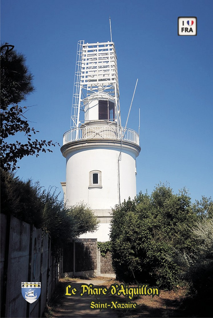 Set 6 Cartes Postales, Phares, Lighthouses Of Europe, Saint-Nazaire, Le Phare De La Pointe D'Aiguillon - Fari