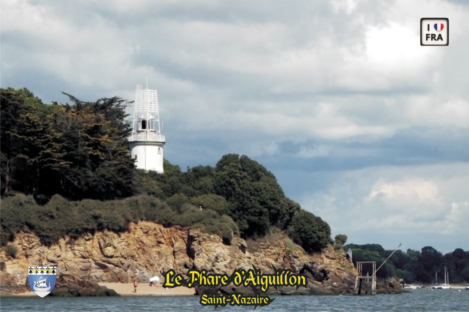 Set 6 Cartes Postales, Phares, Lighthouses Of Europe, Saint-Nazaire, Le Phare De La Pointe D'Aiguillon - Fari