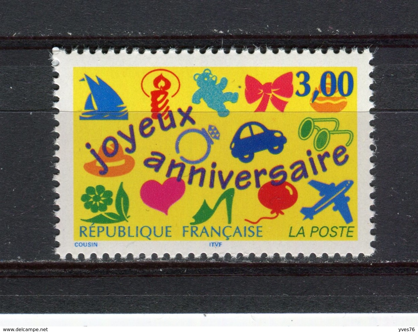 FRANCE - Y&T N° 3046** - MNH - Joyeux Anniversaire - Neufs