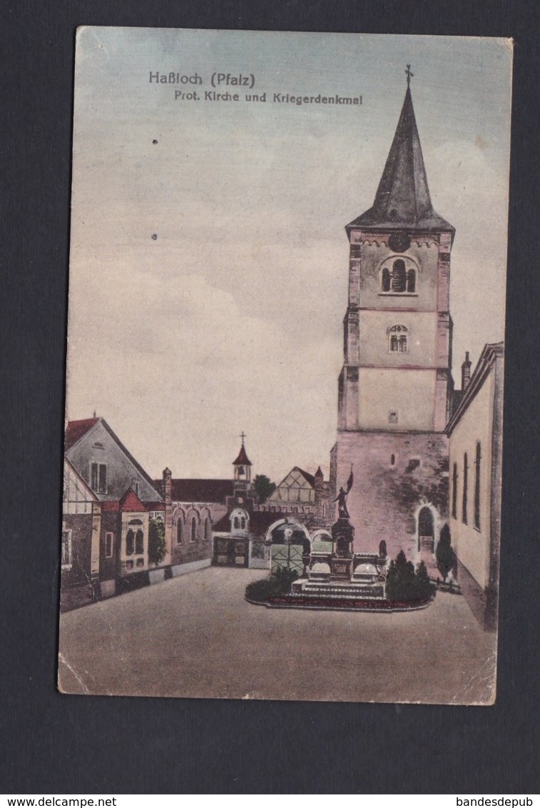 Vente Immediate Hassloch - Prot. Kirche Und Kriegerdenkmal (Ref40014) - Hassloch