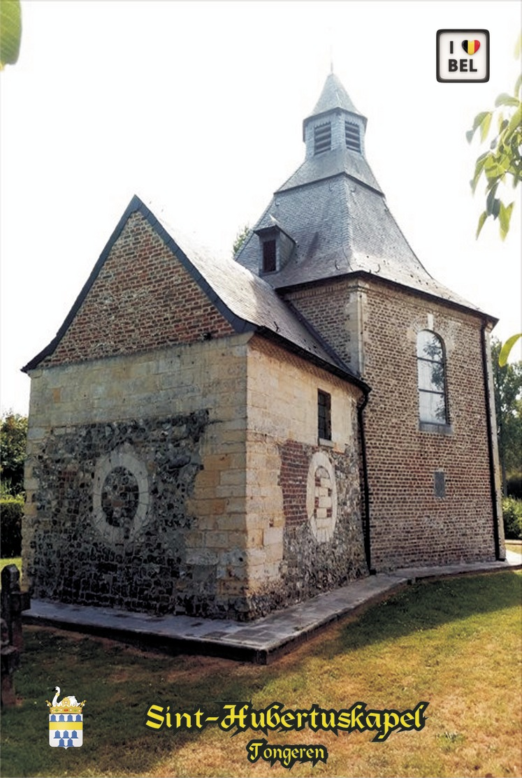 Set 12 Cartes Postales, Bâtiments, Belgium, Tongeren, Sint-Hubertuskapel - Kirchen U. Kathedralen