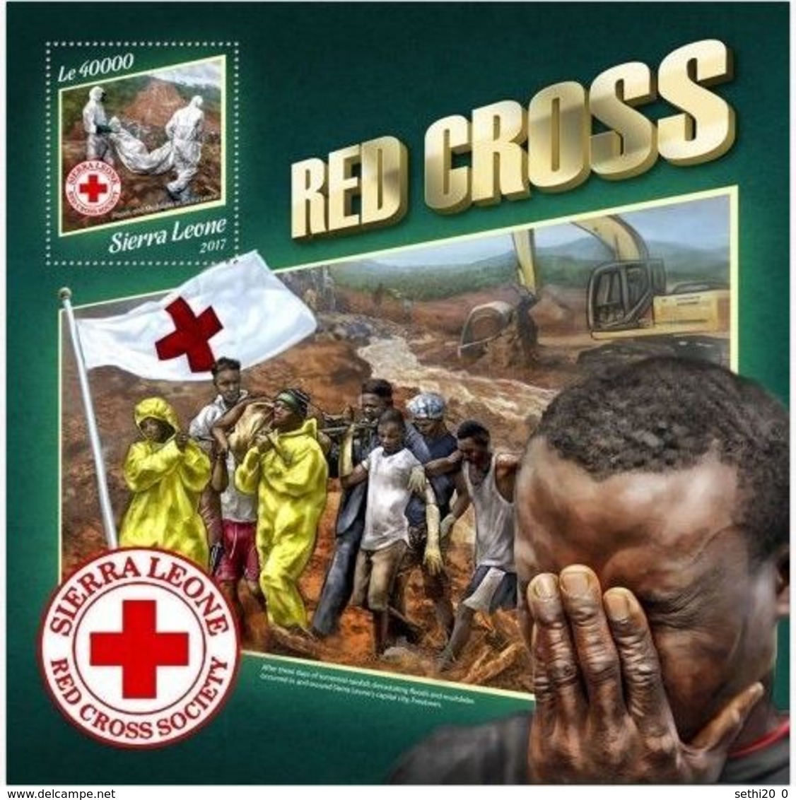 Sierra Leone 2017 Red Cross Croix Rouge MNH - Prix Nobel