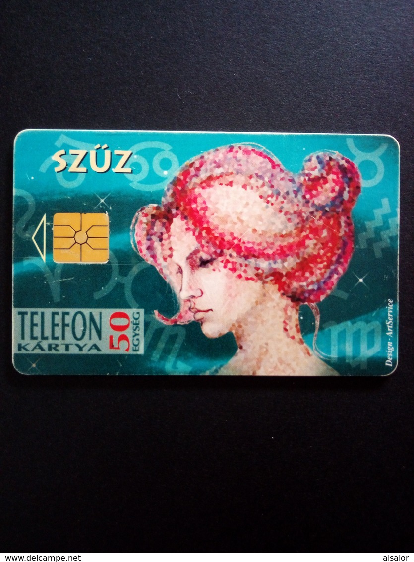 Télécarte De Hongrie : Vierge - Zodiaque