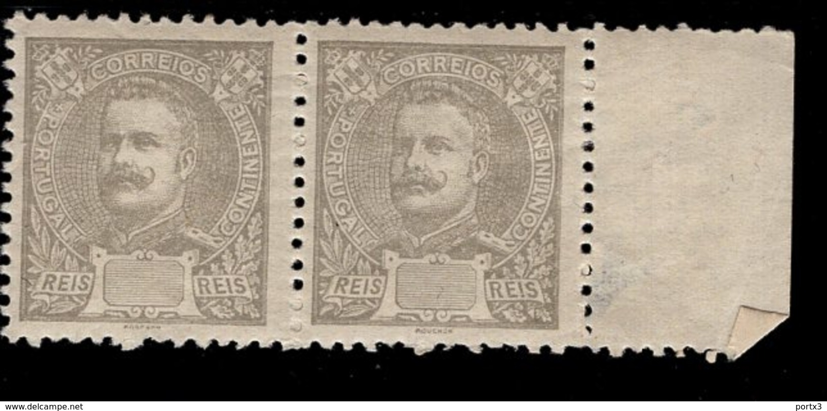 Por.124 F König Carlos I MNH ** Postfrisch Neuf - Neufs