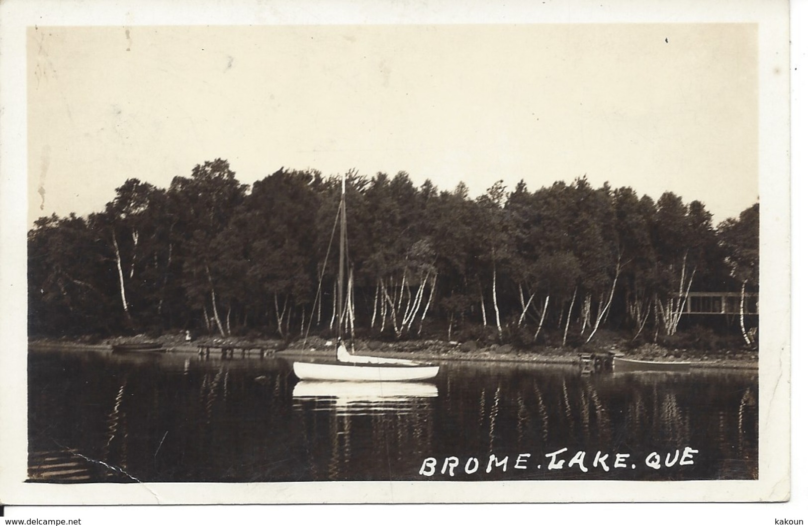 1945 - Brome Lake, Quebec, Used In USA  (D117) - Other & Unclassified