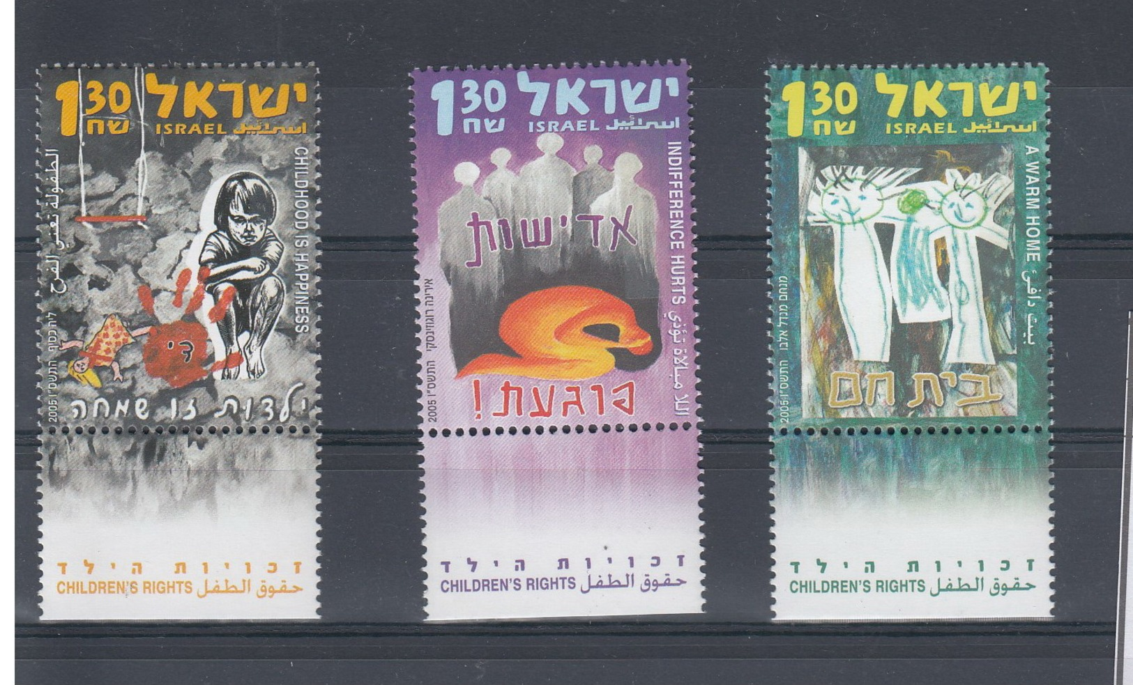 Israel Michel Cat.No. Mnh/** 1843/1845 - Nuevos (con Tab)