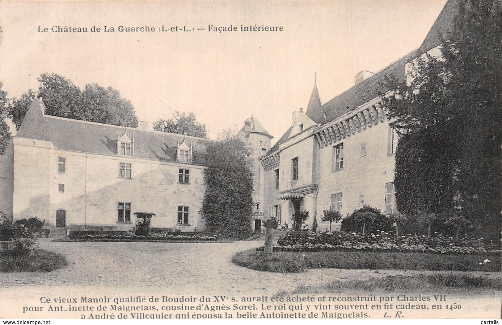 37-LE CHATEAU DE LA GUERCHE-N°4469-D/0061 - Sonstige & Ohne Zuordnung