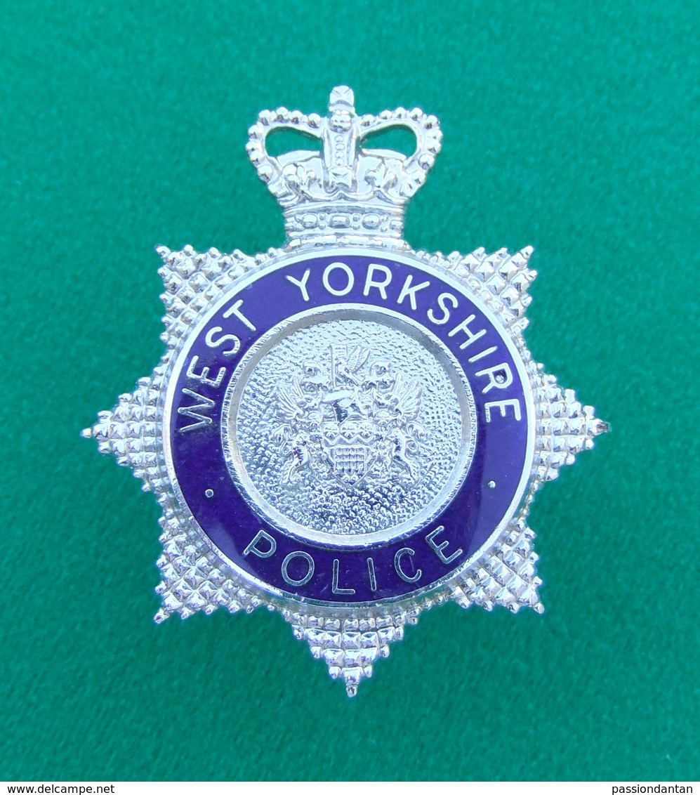 Insigne Métallique West Yorkshire Police - Policia