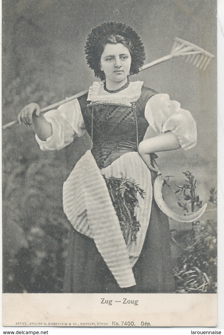 Suisse - Zoug : Paysanne  De La Région. - Zoug