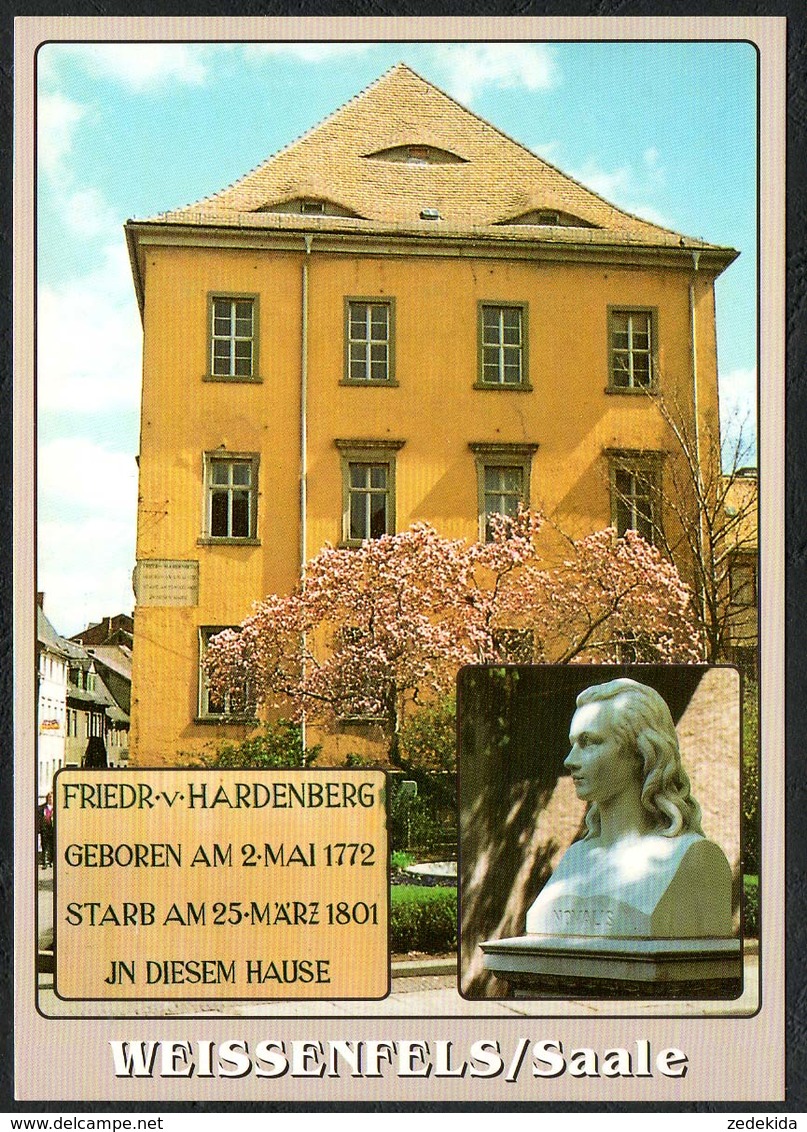 D2110 - TOP Weissenfels Friedrich Hardenberg - Verlag Bild Und Heimat Reichenbach - Quakitätskarte - Weissenfels