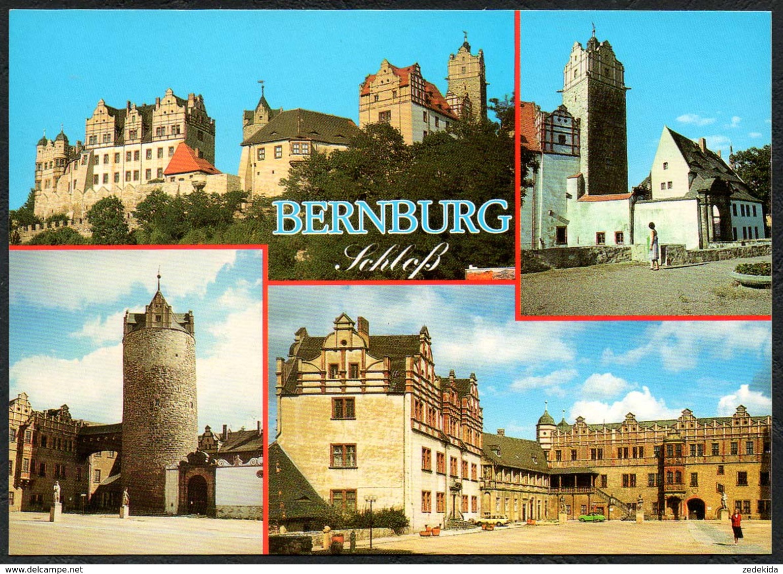 D2032 - TOP Bernburg - Verlag Bild Und Heimat Reichenbach - Quakitätskarte - Bernburg (Saale)