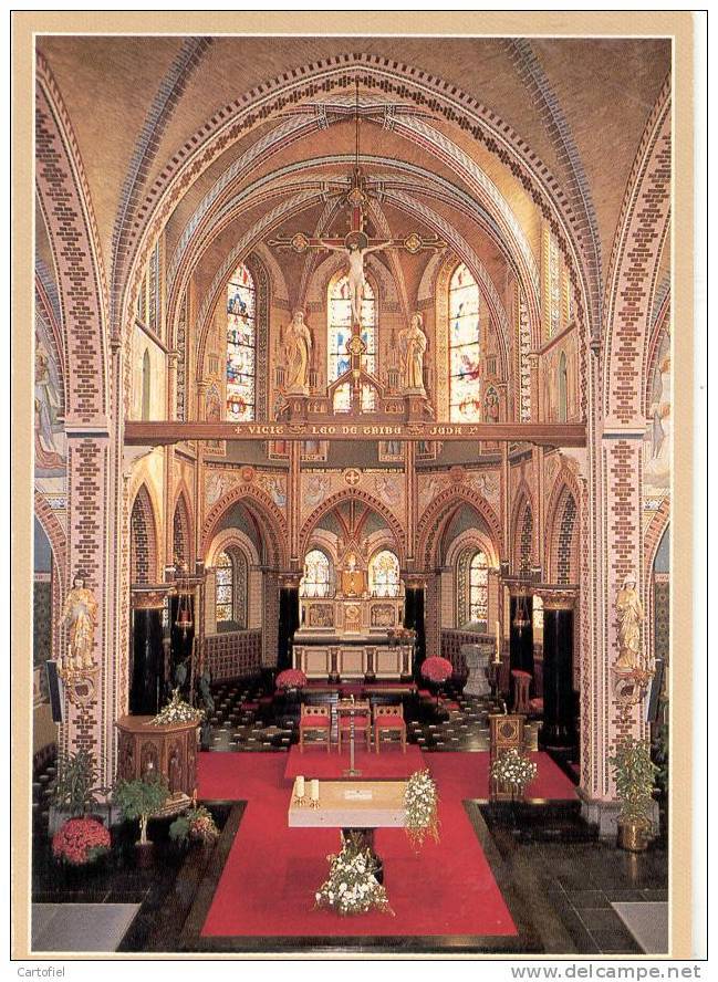 KESSENICH-SINT-MARTINUSKERK-NEOGOTISCH  INTERIEUR-UITGAVE TER EIKEN - Kinrooi