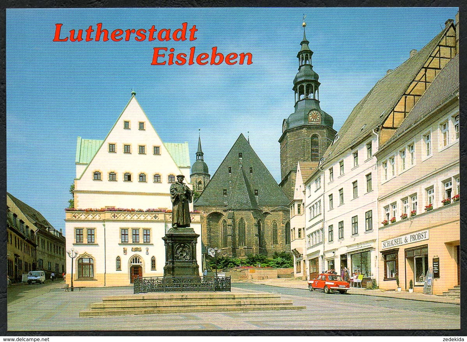 D1954 - TOP Eisleben - Verlag Bild Und Heimat Reichenbach - Qualitätskarte - Eisleben