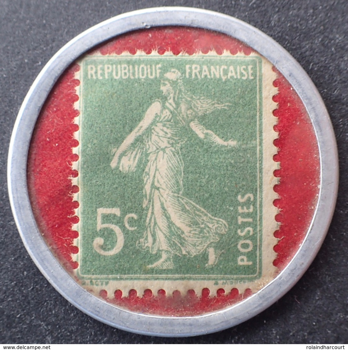 R1189/394 - 1920 - TYPE SEMEUSE CAMEE - TIMBRE-MONNAIE - EMPRUNT NATIONAL CREDIT LYONNAIS 6% - Autres & Non Classés