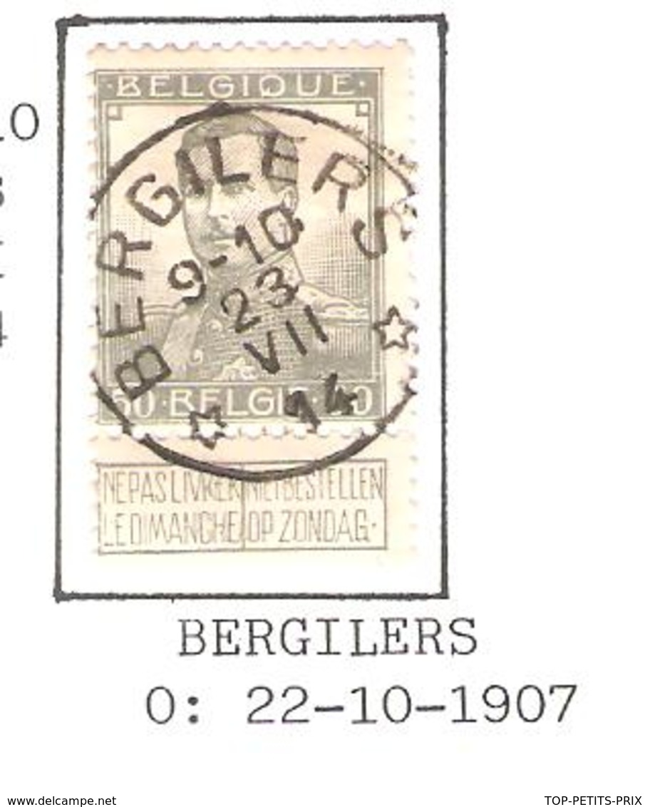 REF220/ TP 115 Pellens Coba T2 L Relais - Etoile Bergilers Aminci-dun - 1912 Pellens