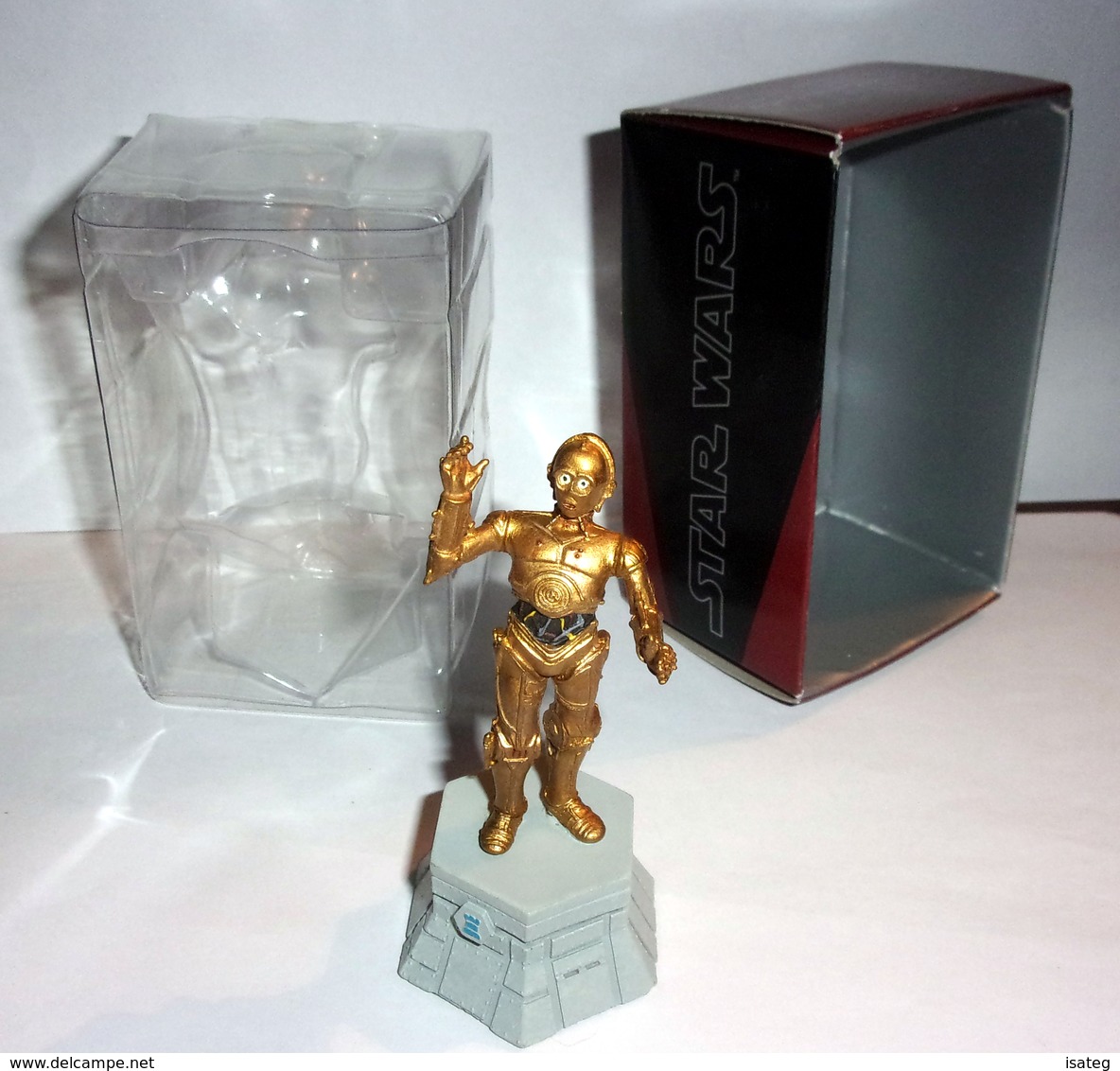 Figurine Jeu D'échec En Plomb Star Wars - C3PO - Other & Unclassified