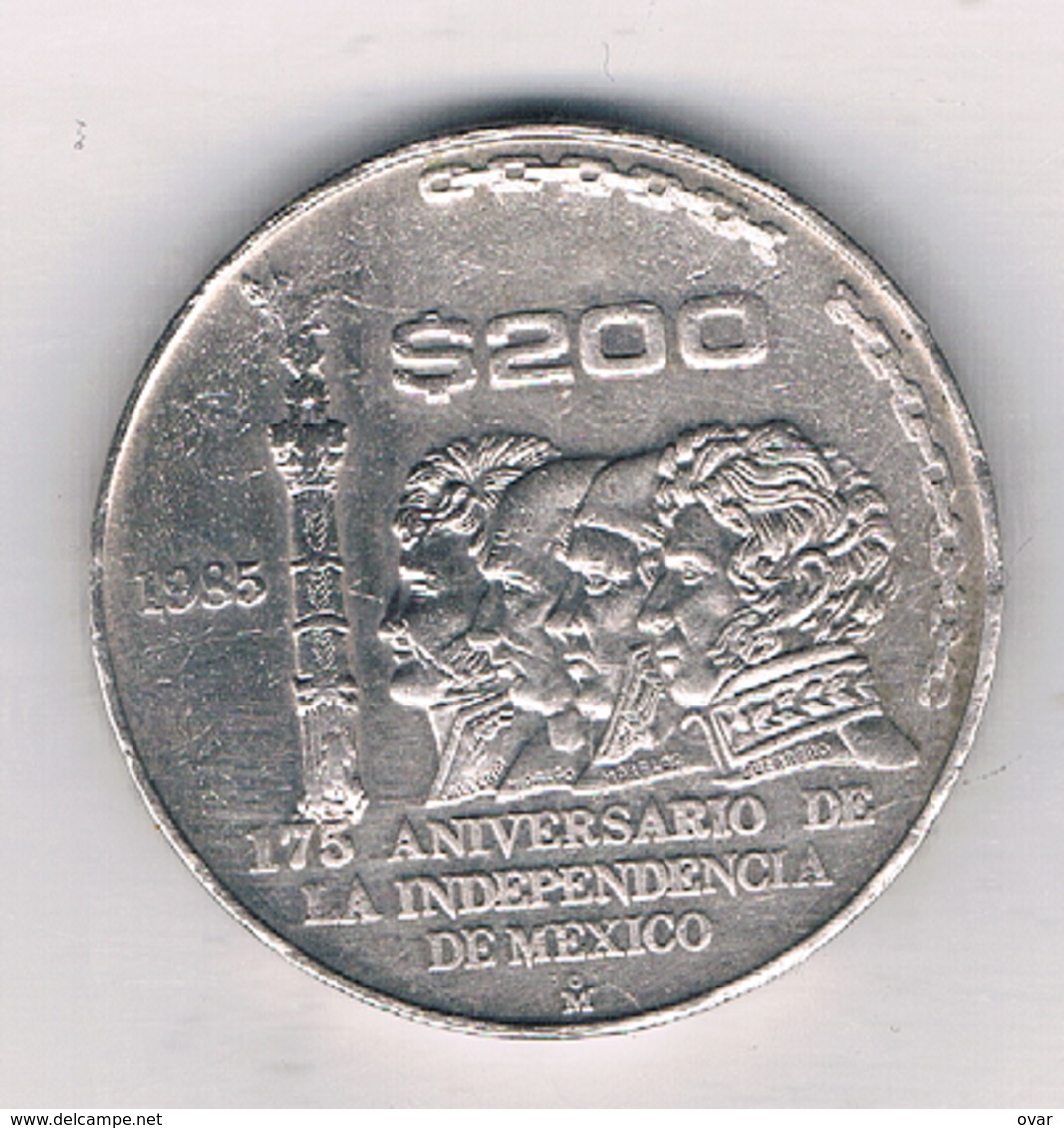 200 PESOS 1985 MEXICO /193/ - Mexique