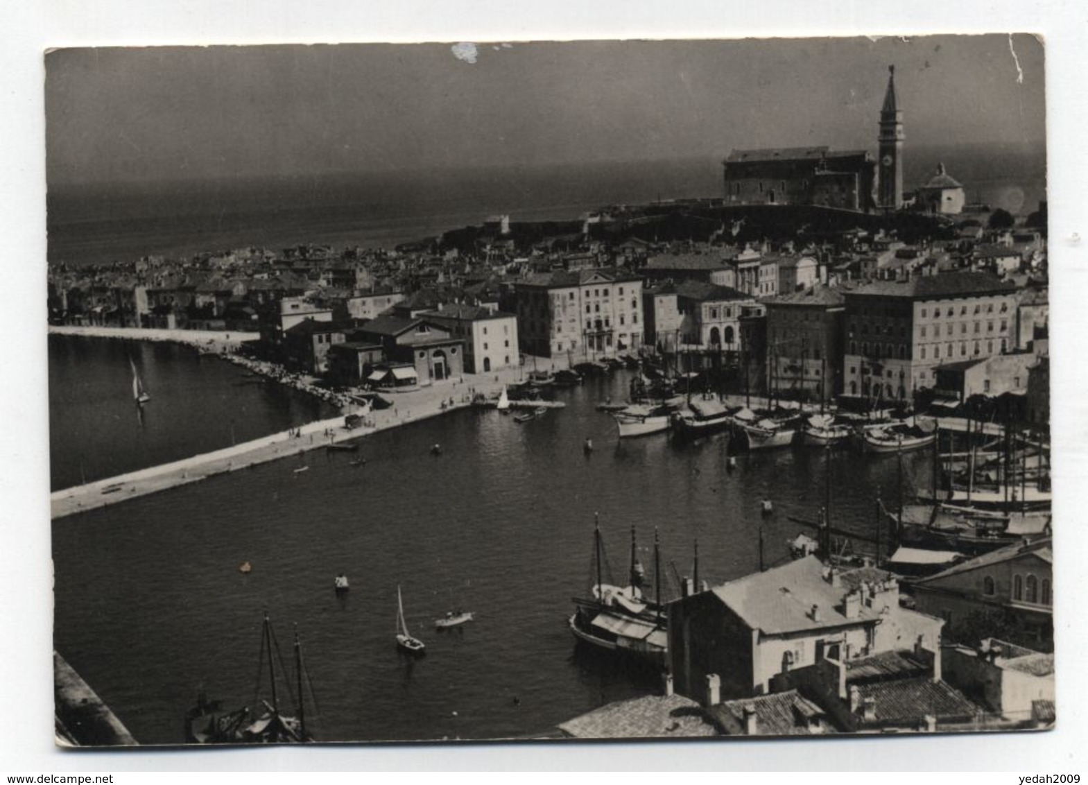 Yugoslavia Slovenia PIRAN POSILJKA JE ZAMUDILA ZARADI POMANKLJIVEGA NASLOVA POSTCARD 1957 - Slowenien