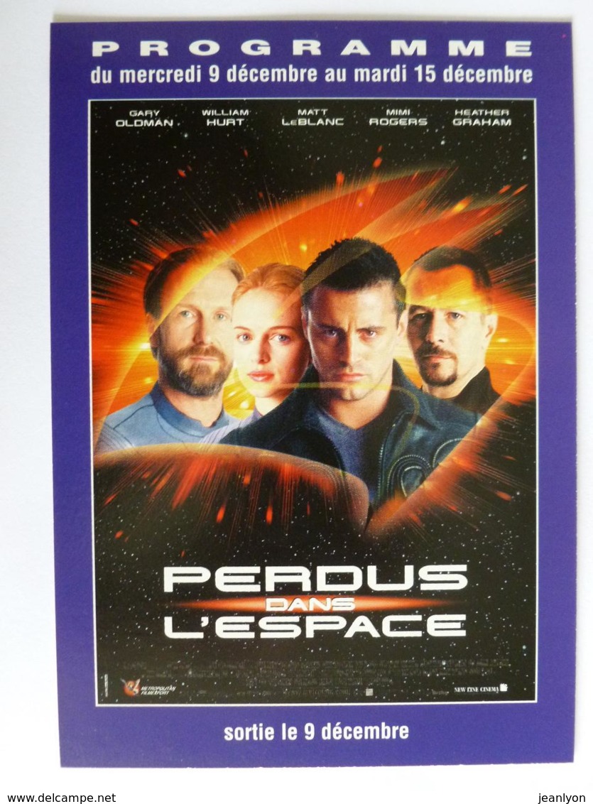 PERDUS DANS L' ESPACE - Cinéma / Film  - Carte Publicitaire Pathé Affiche Ciné - Astronomía