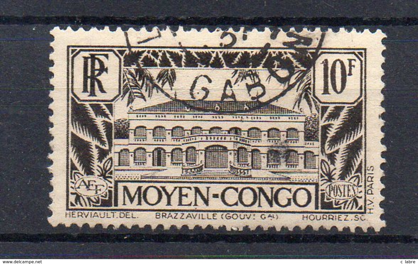 CONGO : N° 133 . OBL .  TB . 1933 . ( CATALOGUE YVERT ) . - Used Stamps