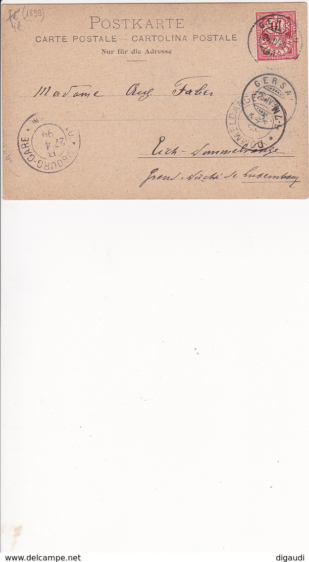 Gruss Vom Vierwaldstattersee - 26 04 1899 - Autres & Non Classés